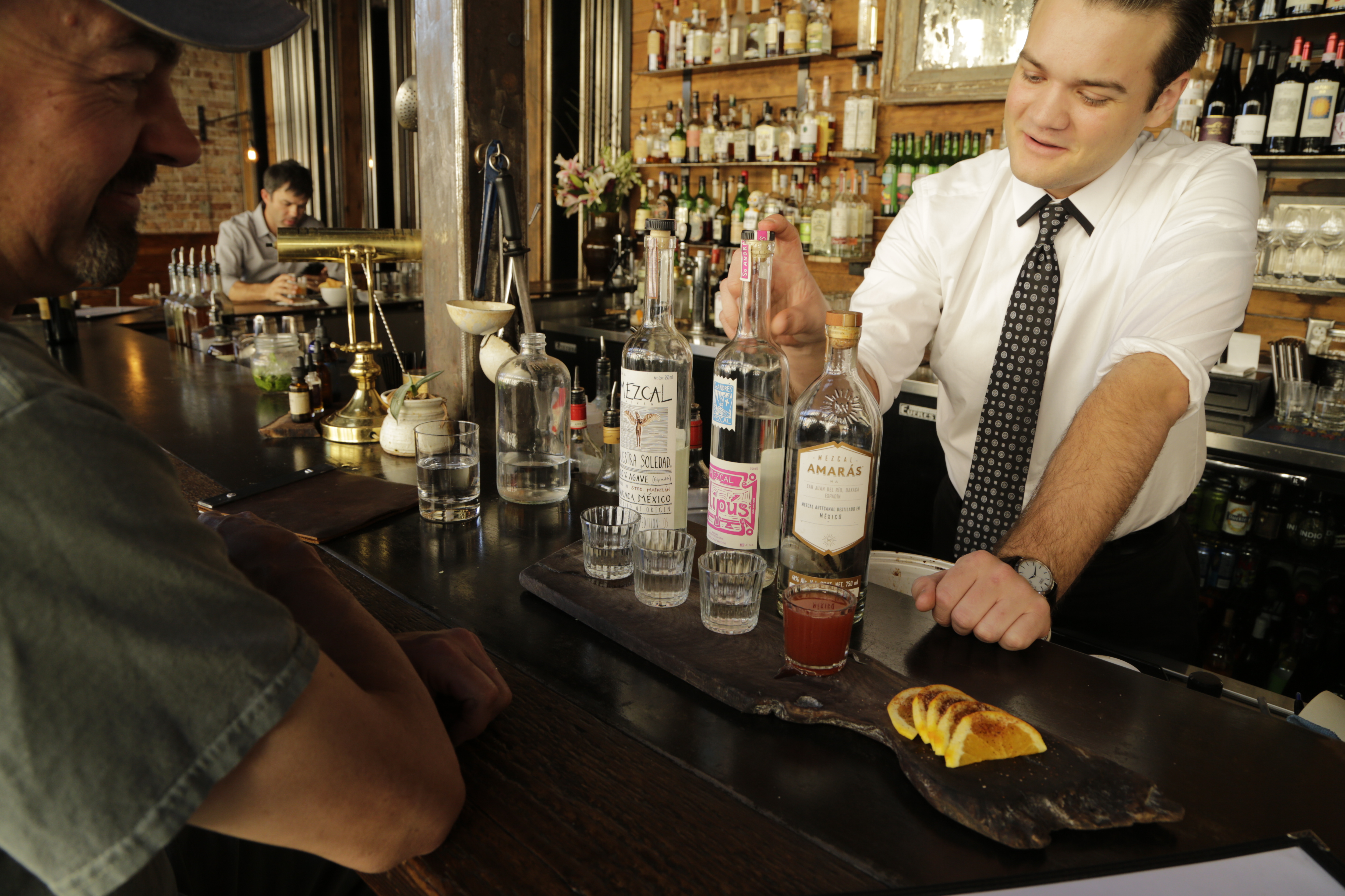 j mezcal tastg.JPG